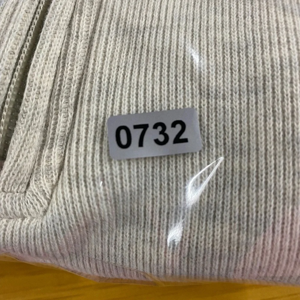 US Polo Assn Mens Quarter Zip Pullover Sweater Heather Gray XL Ribbed Knit